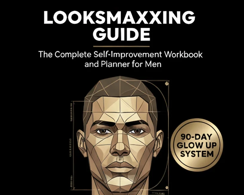 Looksmaxxing Guide - The Complete Self-Improvement Workbook and Planner for Men